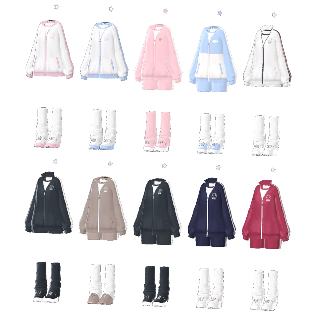 NYAジャージセット #ahzkwid