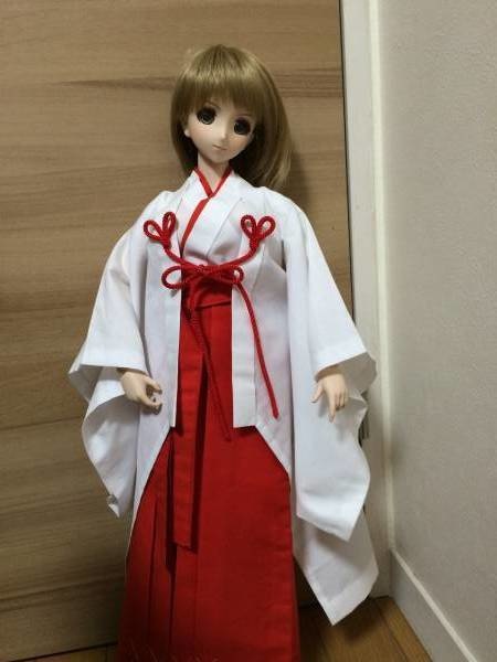 少し豪華な巫女装束 60cm級汎用