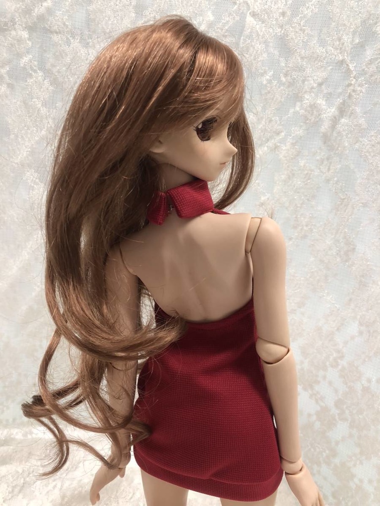 バックレスニットワンピース for DD(60cm級汎用)