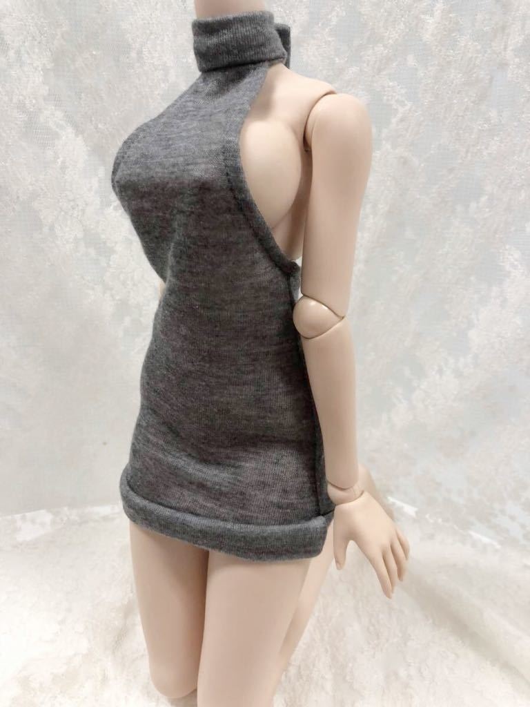 バックレスニットワンピース for DD(60cm級汎用)