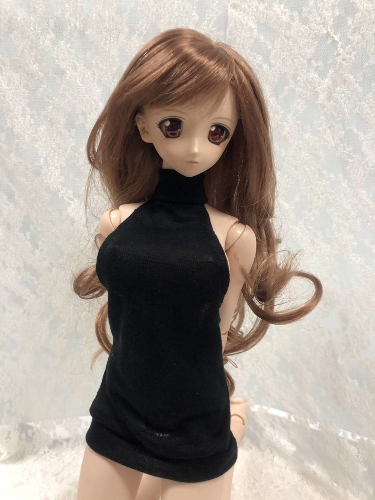 バックレスニットワンピース for DD(60cm級汎用)
