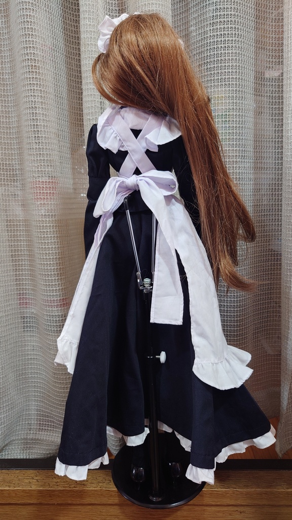 ビクトリア様式風のメイド服(DD:SS~L胸 / オビツ60:S・M胸 対応)