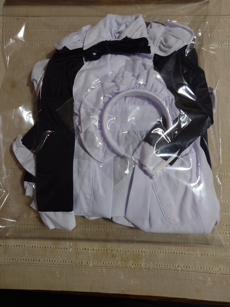 ビクトリア様式風のメイド服(DD:SS~L胸 / オビツ60:S・M胸 対応)