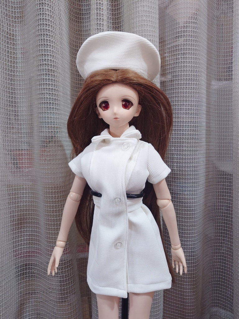 ワンピースナース服 for DD(60cm級汎用)