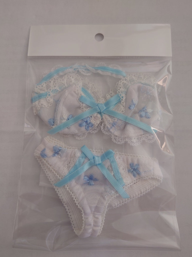 DDdy専用 カラー刺繍入り白レースのランジェリー