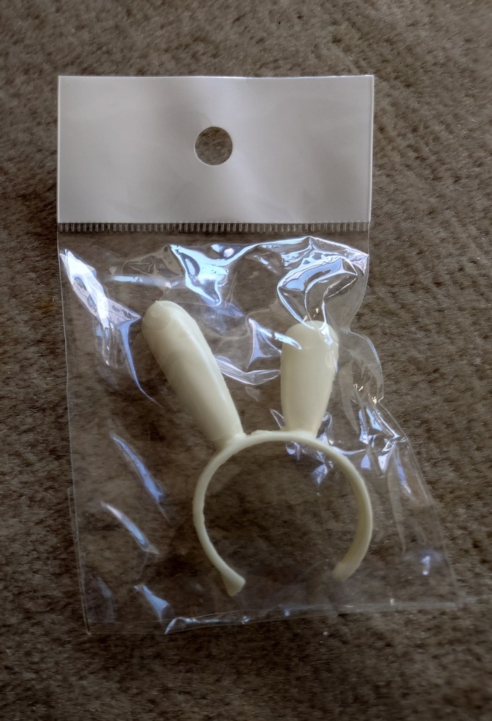 6分の1サイズ汎用フェイクケモ耳(バニーさん)