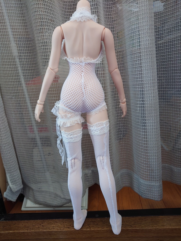 ボディースーツ形レースランジェリー セット for DD