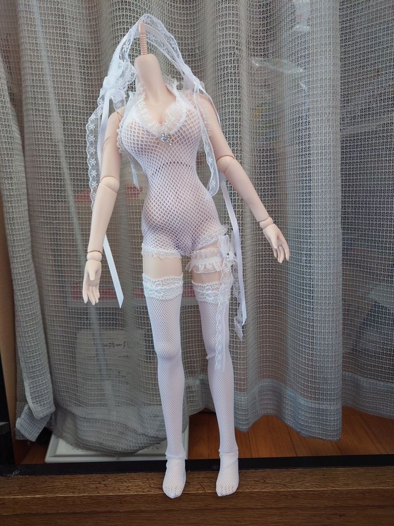 ボディースーツ形レースランジェリー セット for DD