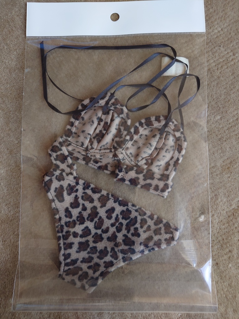 DDダイナマイト用 ヒョウ柄ビキニセット