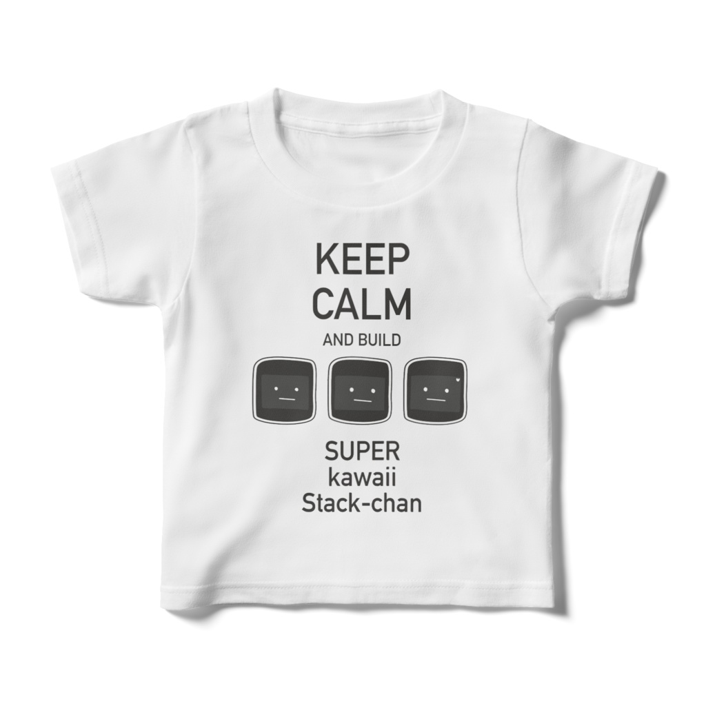 ｽﾀｯｸﾁｬﾝ KIDS Tシャツ (KEEP CALM)