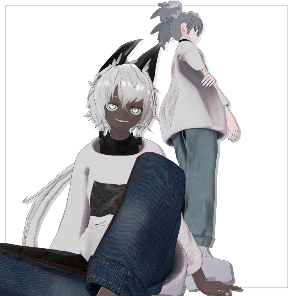 【Lapwing&A0XBody対応】オーバーサイズシャツ