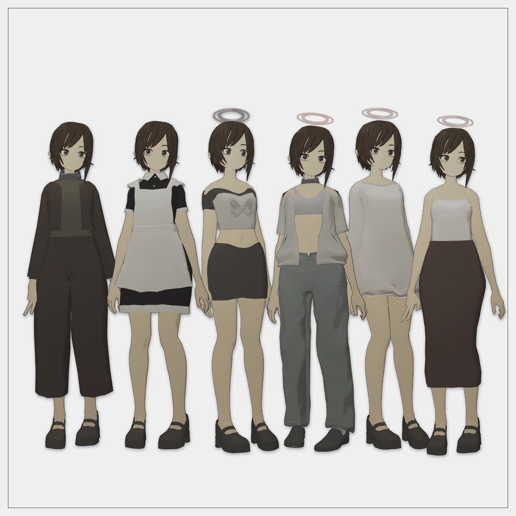 とこよちゃん / オリジナル3Dモデル