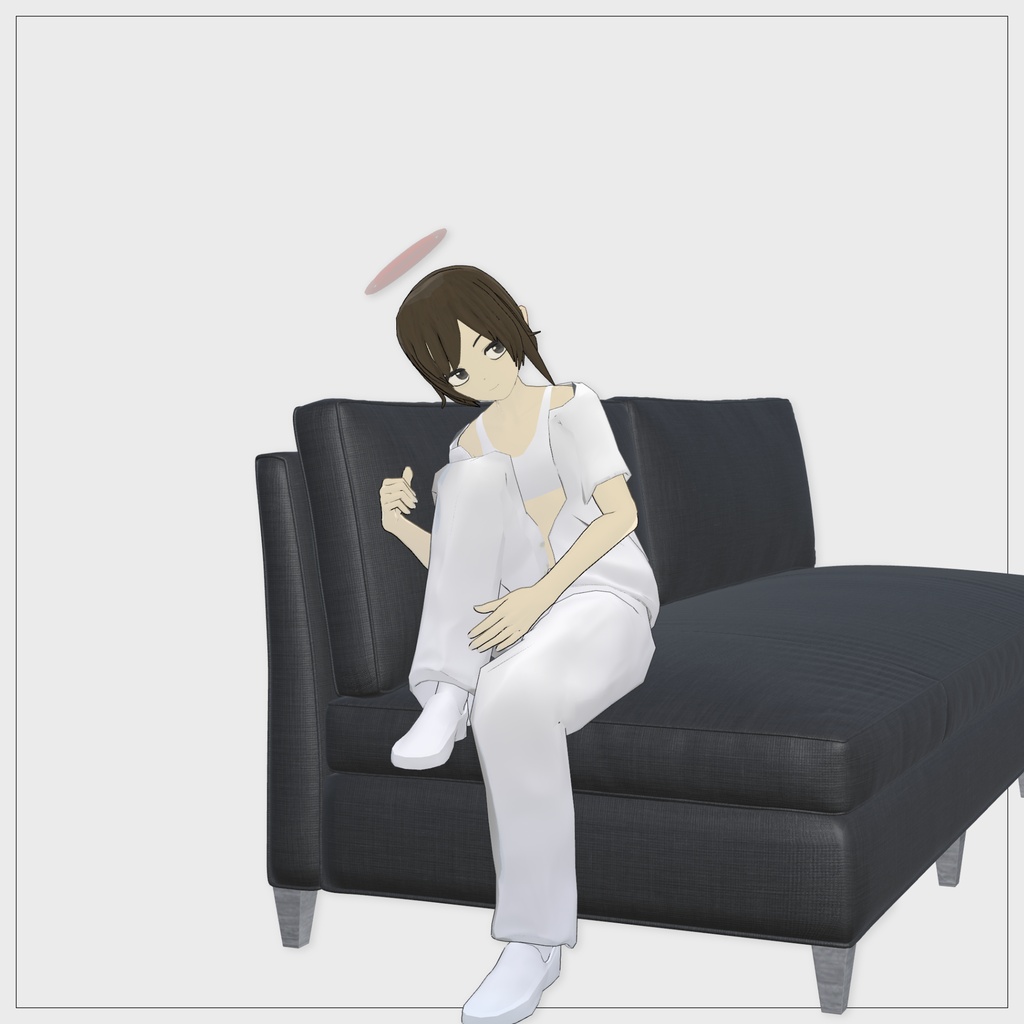 とこよちゃん / オリジナル3Dモデル