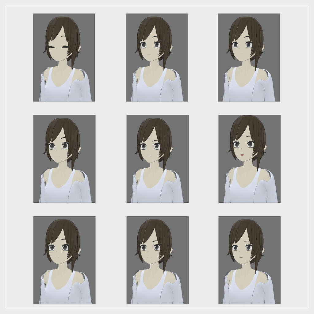 とこよちゃん / オリジナル3Dモデル