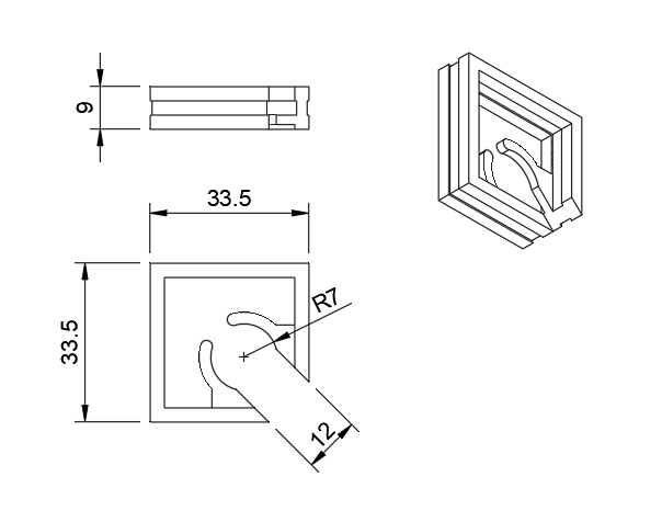 DD初音ミク 純正ウィッグ用 髪留め V2型 HM-DDV2A2