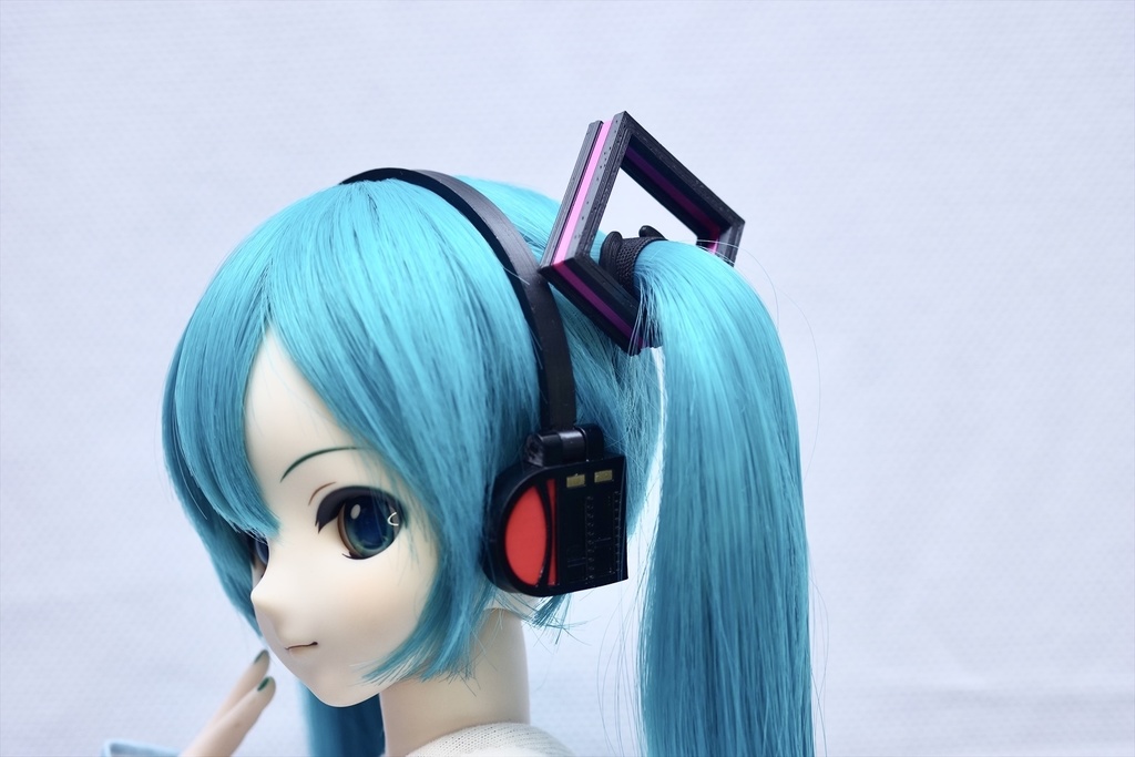 DD初音ミク 純正ウィッグ用 髪留め V2型 HM-DDV2A2