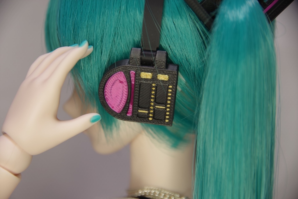 DD初音ミク ヘッドホン V2型 HM-DDV2B1