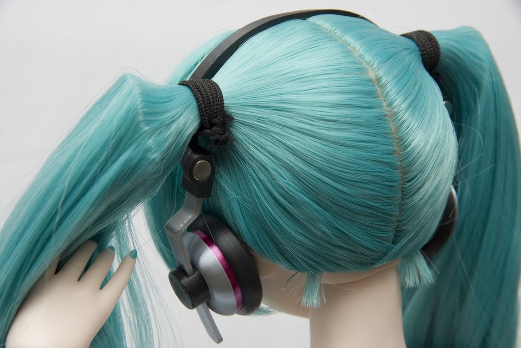 ※代替品あり DD初音ミク ヘッドホン NT型 HM-DDNTB1 バンド改良版
