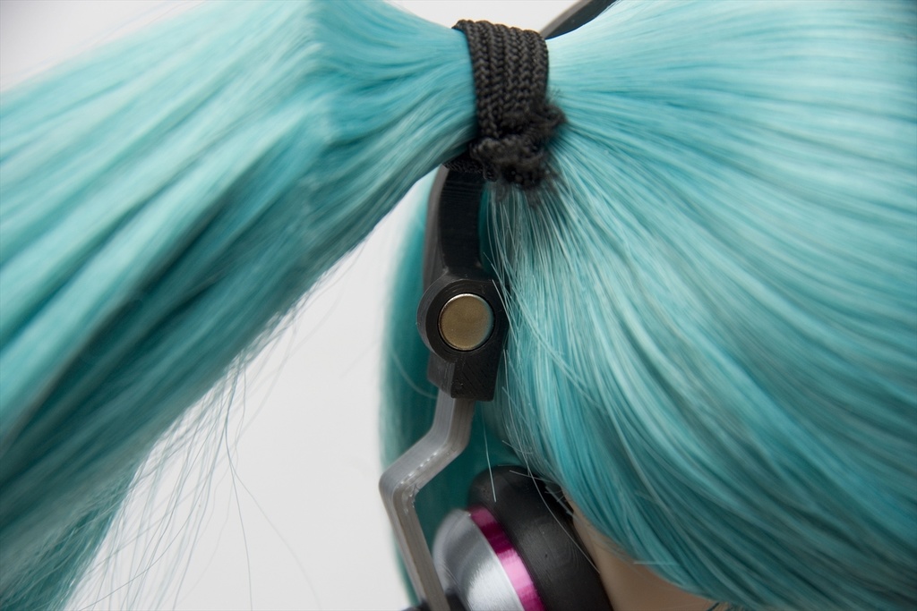 ※代替品あり DD初音ミク ヘッドホン NT型 HM-DDNTB1 バンド改良版