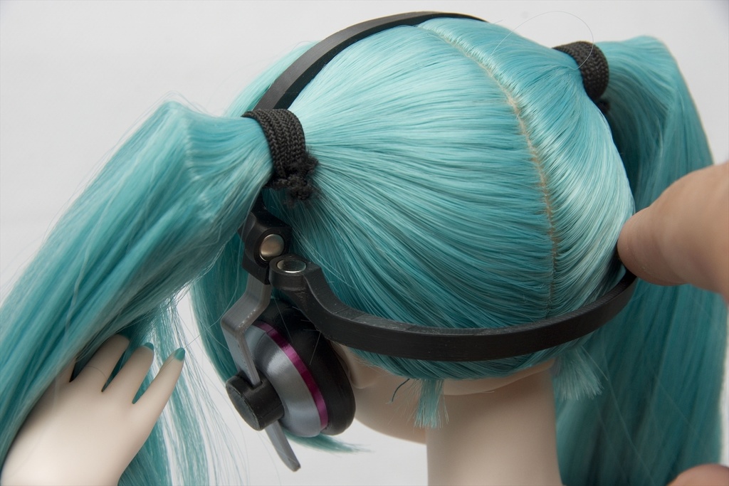 ※代替品あり DD初音ミク ヘッドホン NT型 HM-DDNTB1 バンド改良版