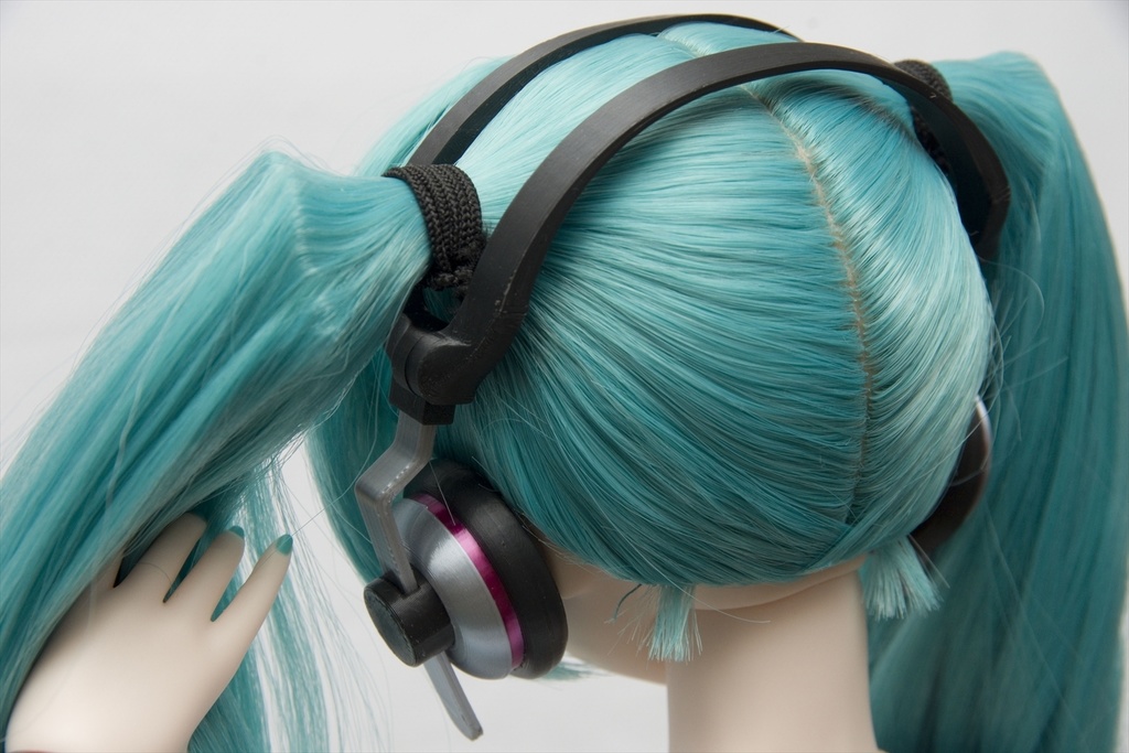 ※代替品あり DD初音ミク ヘッドホン NT型 HM-DDNTB1 バンド改良版