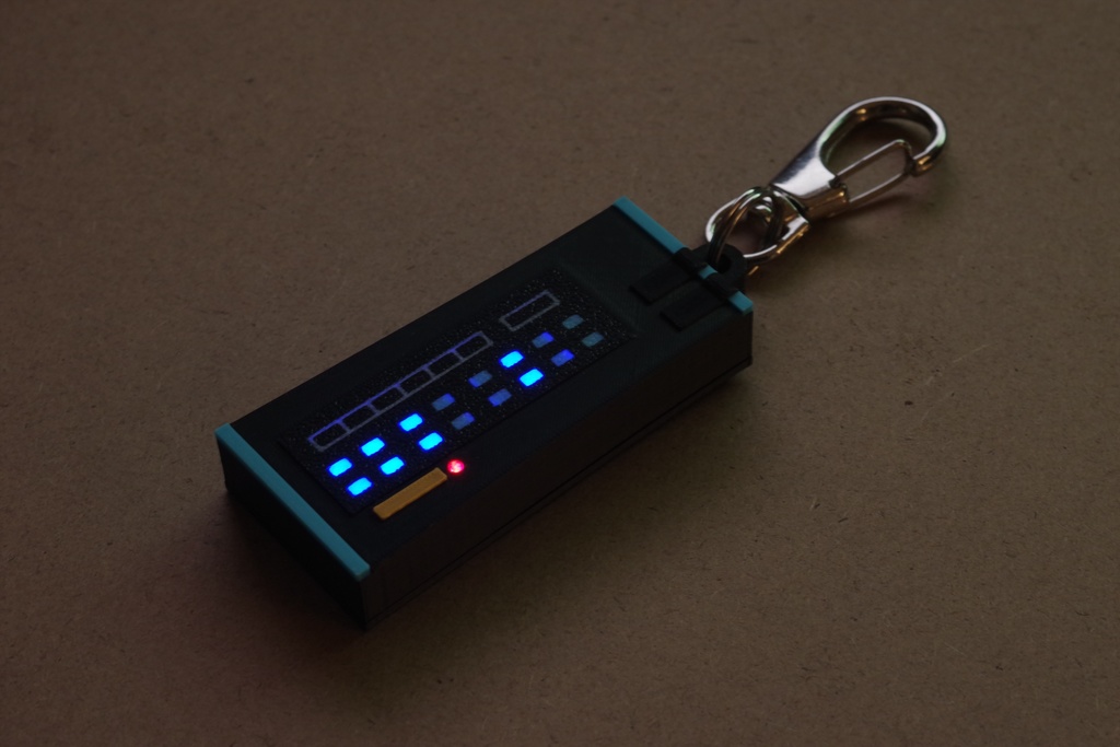 光るアームカバー型キーホルダー HM-EL01