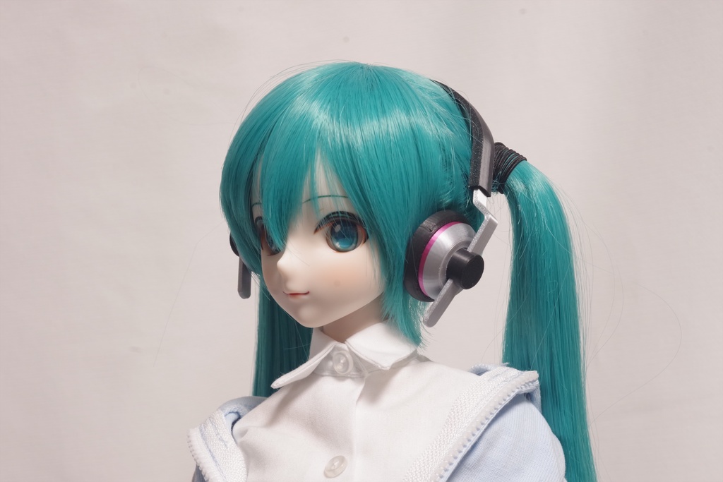 DD初音ミク ヘッドホン NT型 HM-DDNTB2 一本バンド版