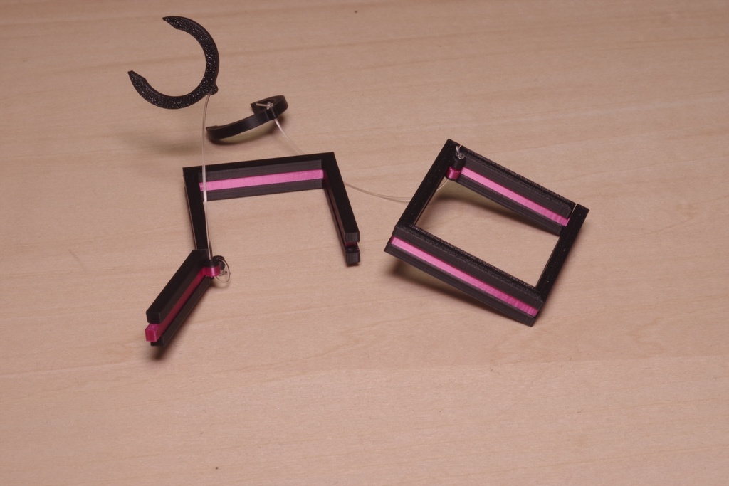 DD初音ミク 純正ウィッグ用 浮いてる髪飾り