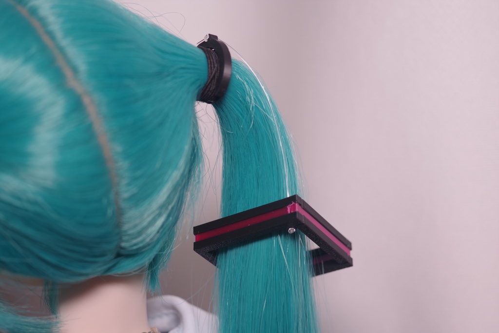 DD初音ミク 純正ウィッグ用 浮いてる髪飾り