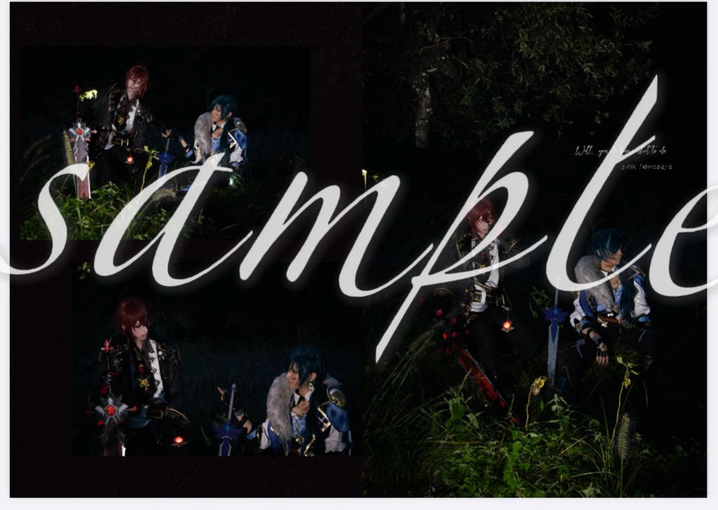 義兄弟写真集/The description of the Mondstadt