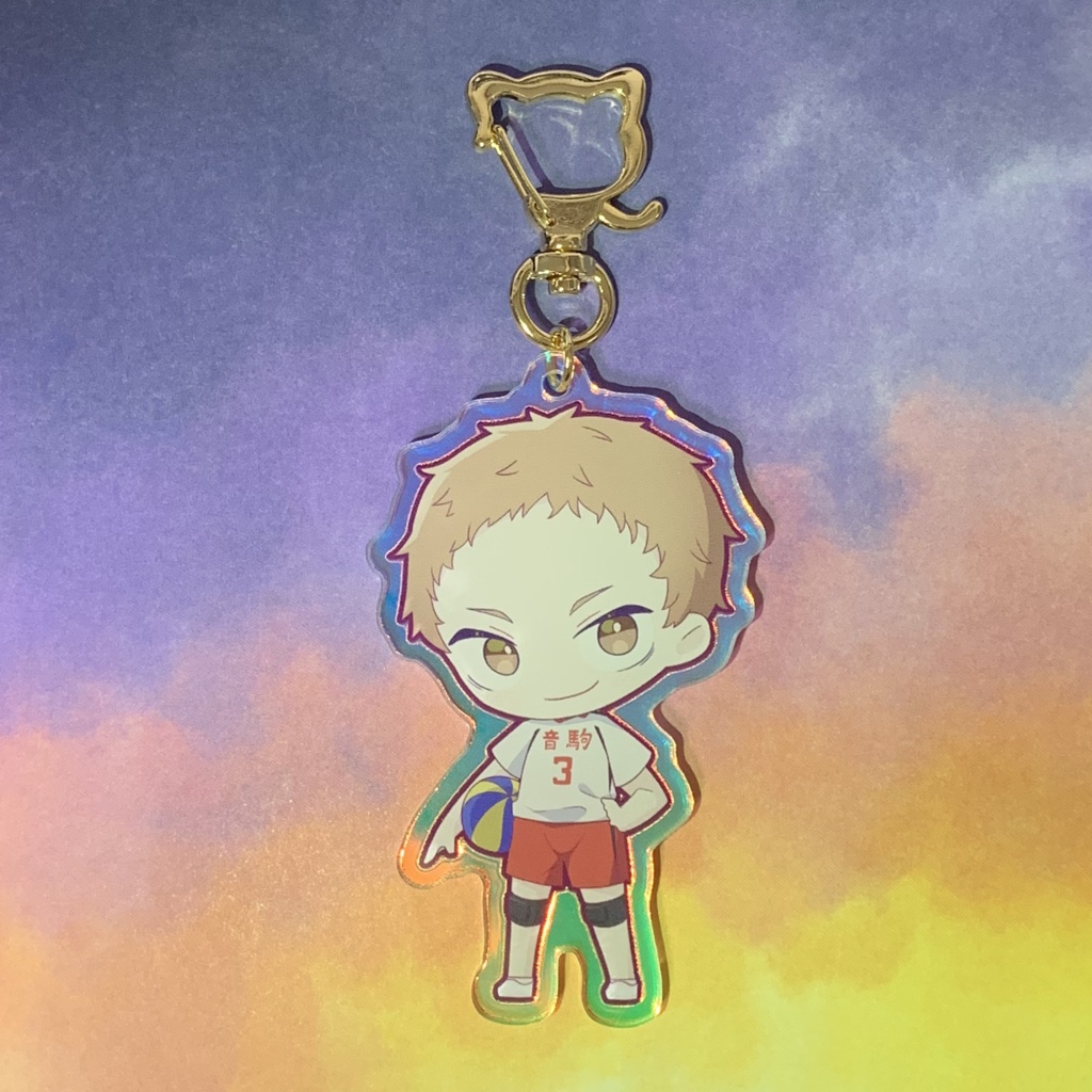 オーロラアクリルキーホルダー 【あんスタ/ハイキュー】