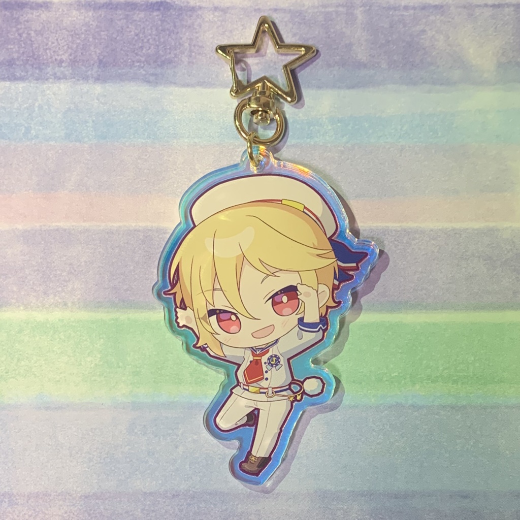 オーロラアクリルキーホルダー 【あんスタ/ハイキュー】