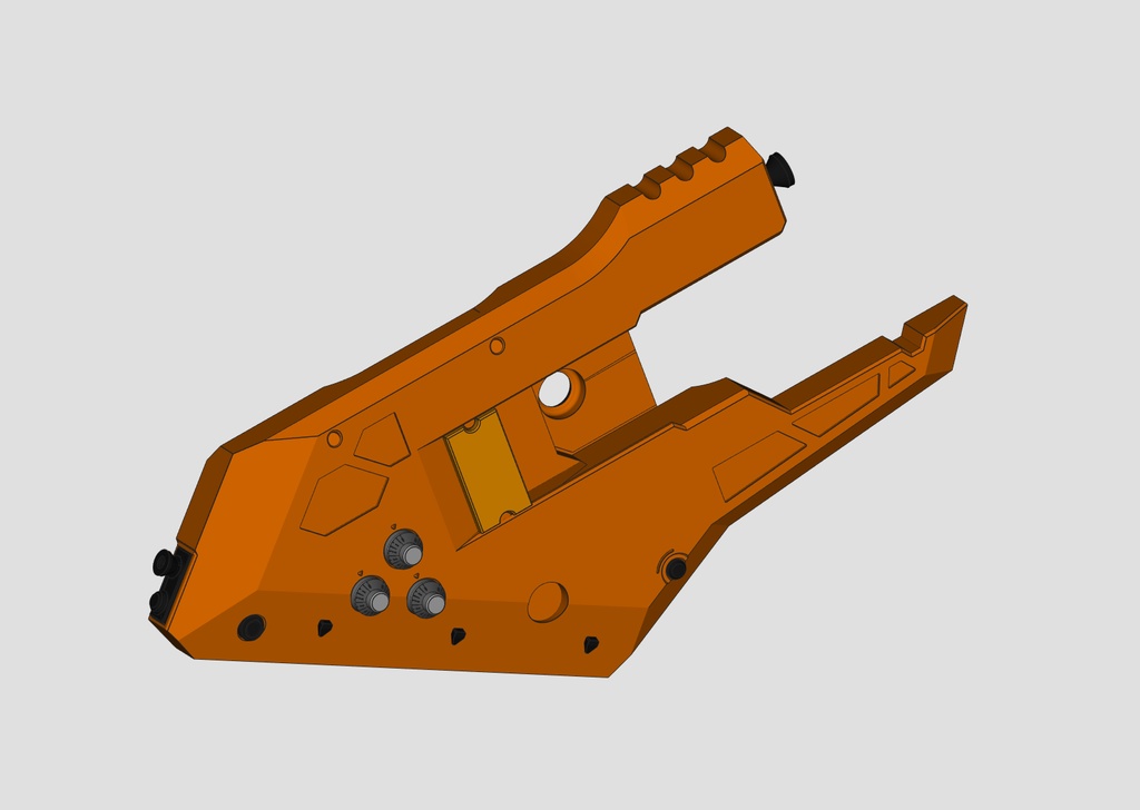 Death Stranding 2 Higgs Battle Guitar 3D printing model 1/12 scale