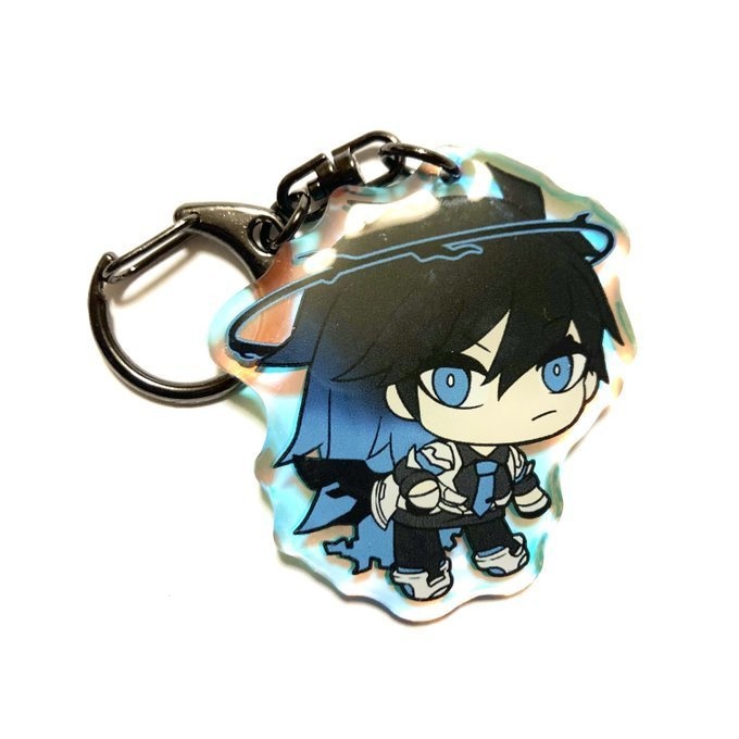 天死さんと悪真さん アクリルキーホルダー