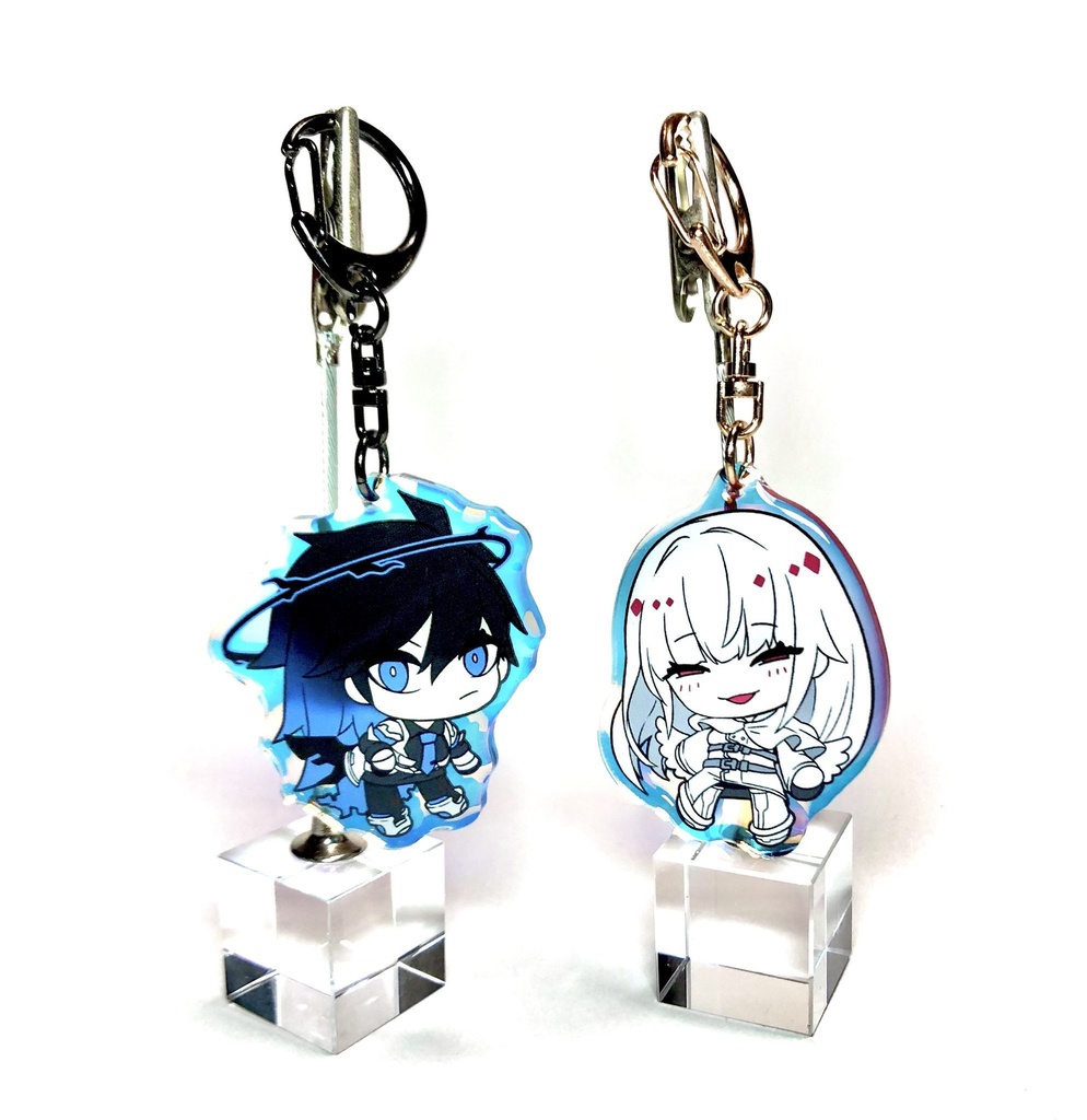 天死さんと悪真さん アクリルキーホルダー