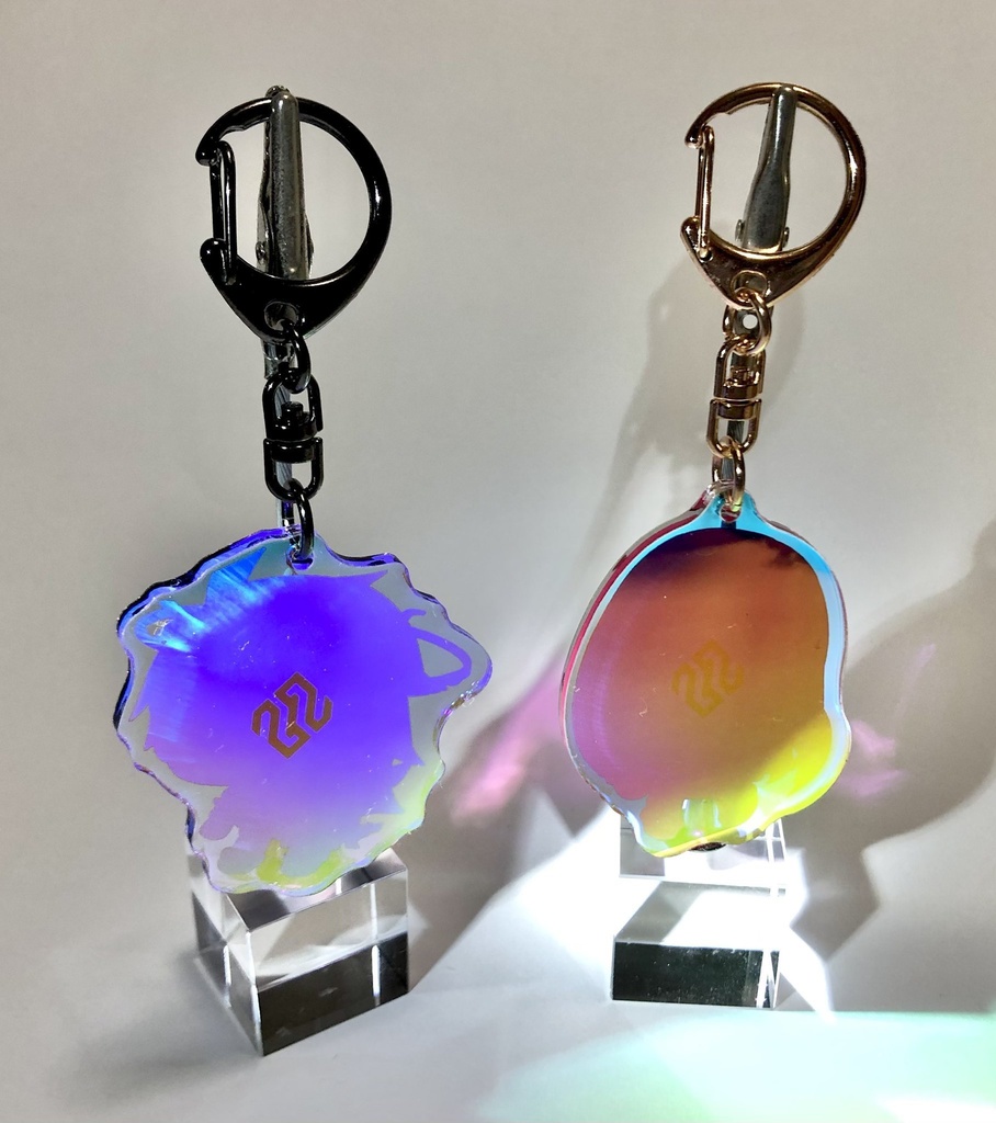 天死さんと悪真さん アクリルキーホルダー