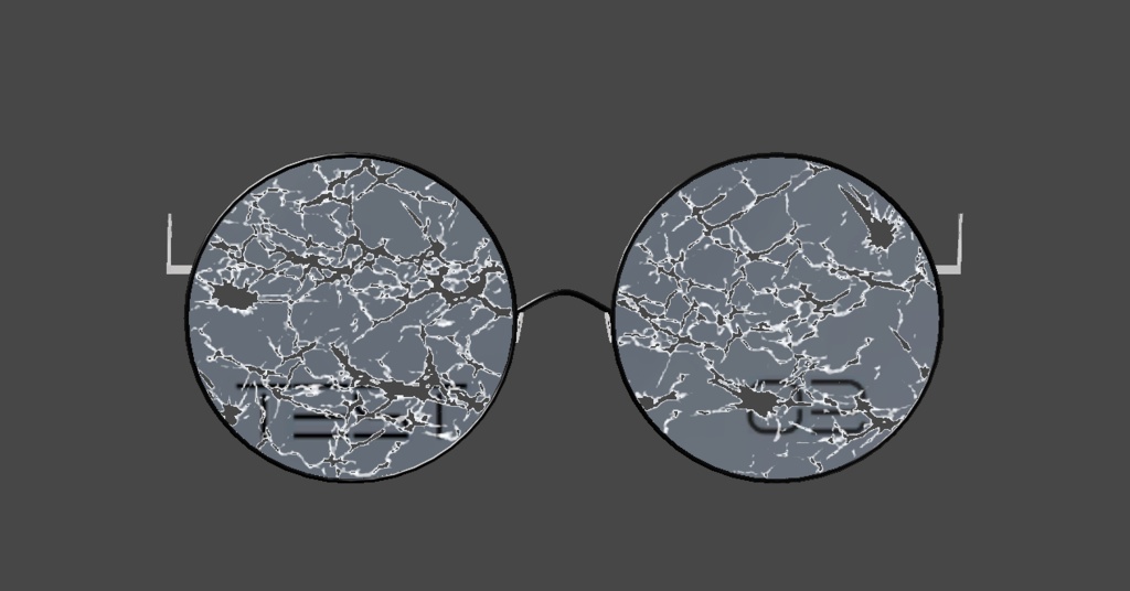 【VRChat想定】割れる!サングラスギミック