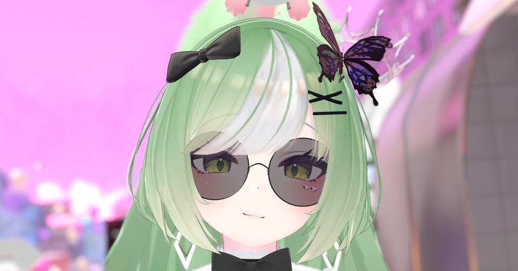 【VRChat想定】割れる!サングラスギミック