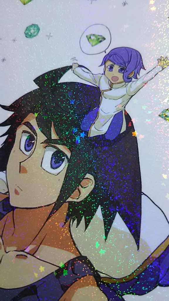 そんな願いは想定外(ランプの精パロミカガエちゃん)