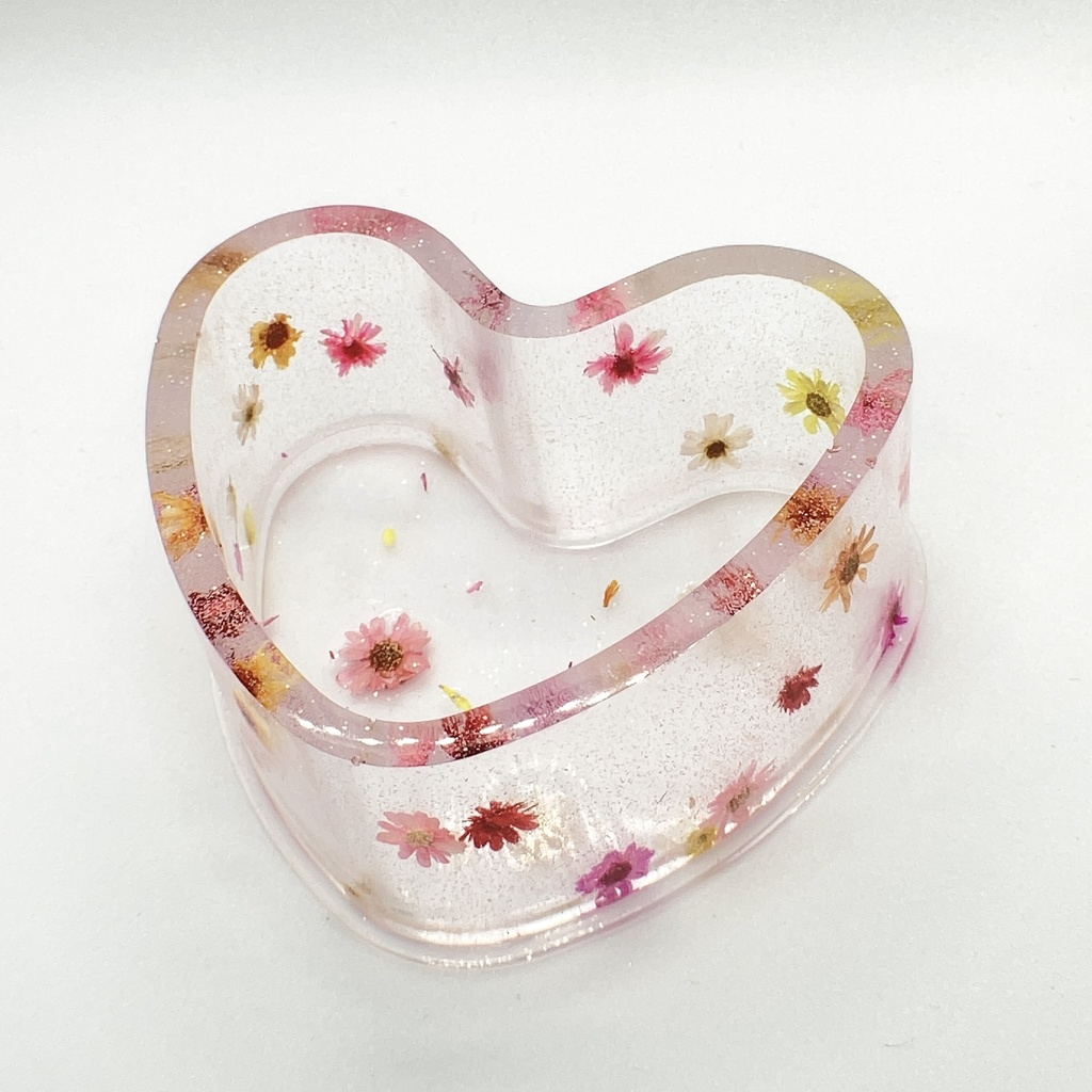 お花の小物入れ(ピンク)