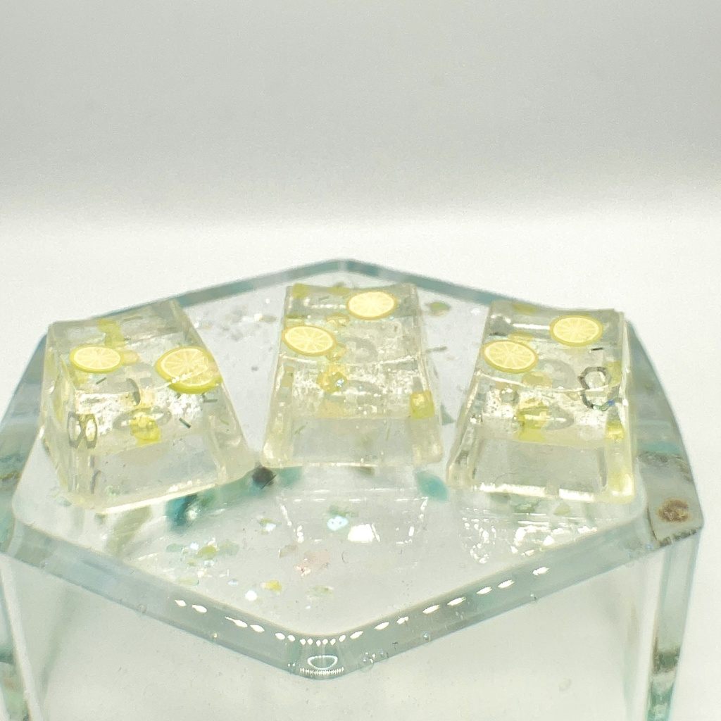 シュワシュワレモネードキーキャップ