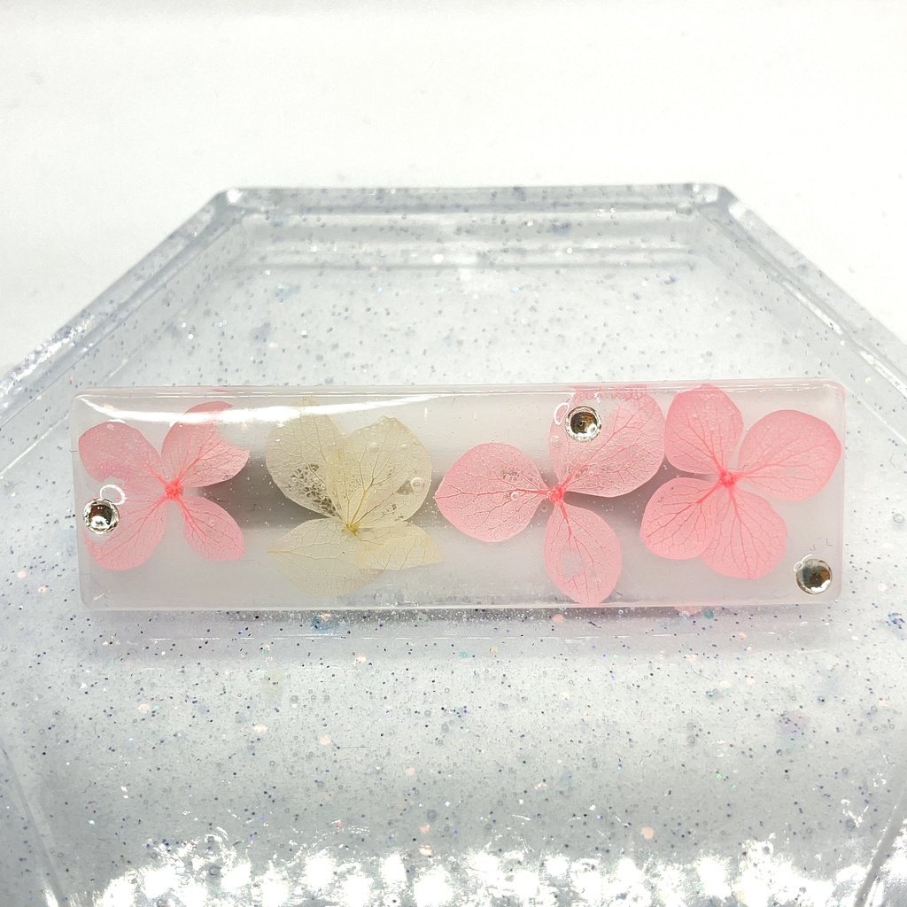 紫陽花ヘアクリップ