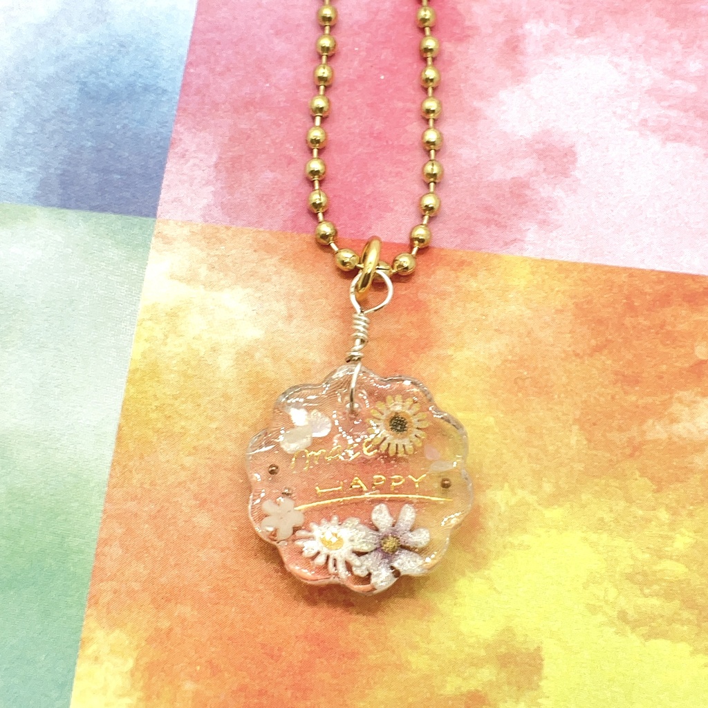 ちいさいお花キーホルダー