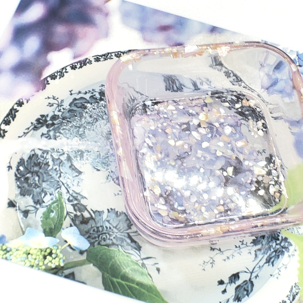 ピンクきらきらシェルトレー