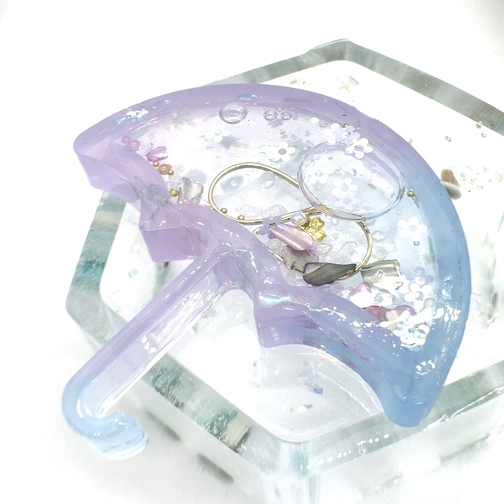 アンブレラ型シャカシャカキーホルダー