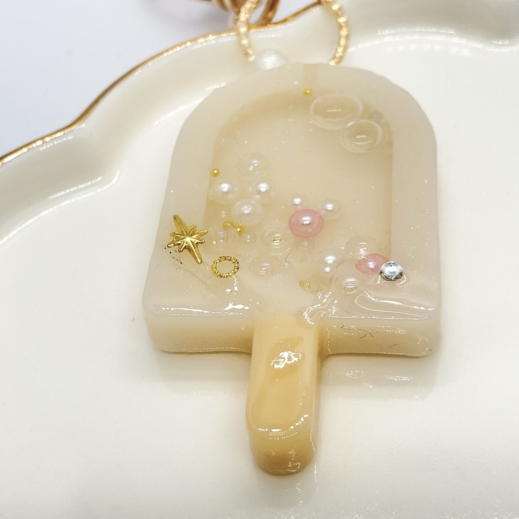 アイスシェイカーキーホルダー(ミルク)