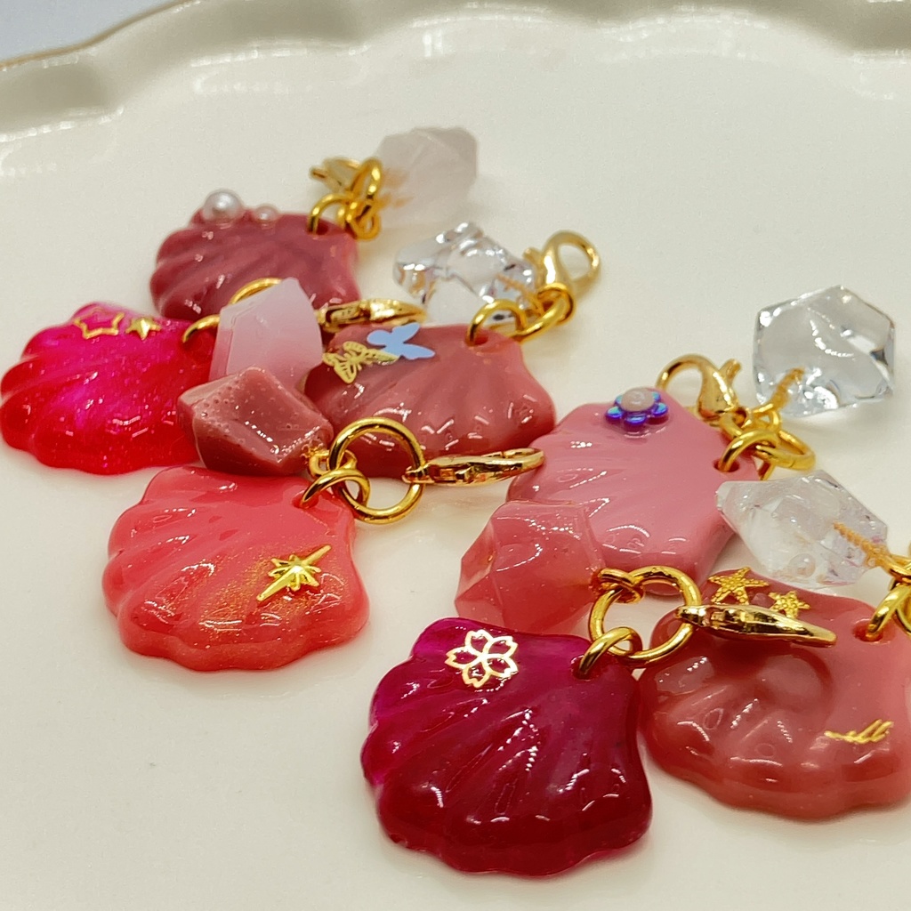 ミニミニ貝がらチャーム