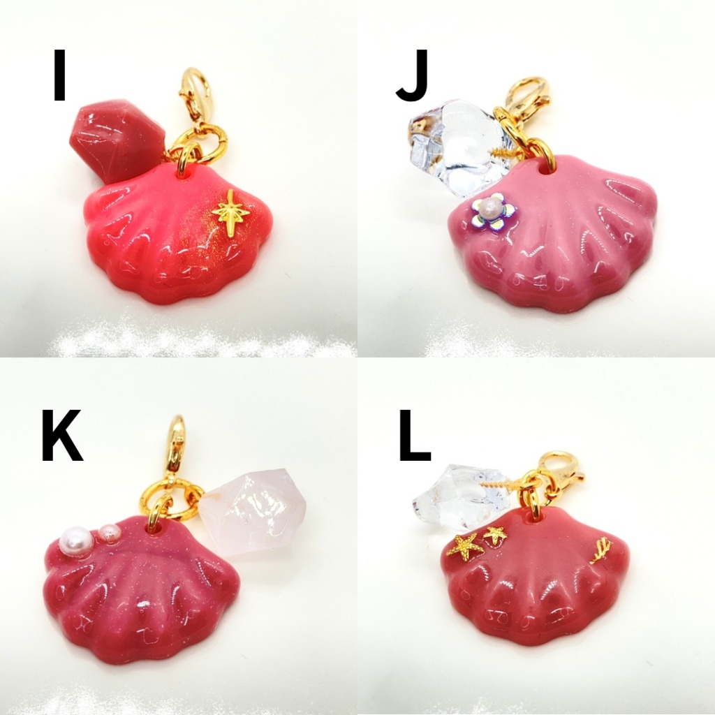 ミニミニ貝がらチャーム