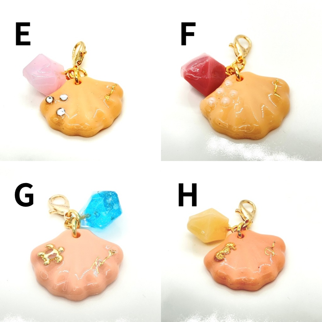 ミニミニ貝がらチャーム