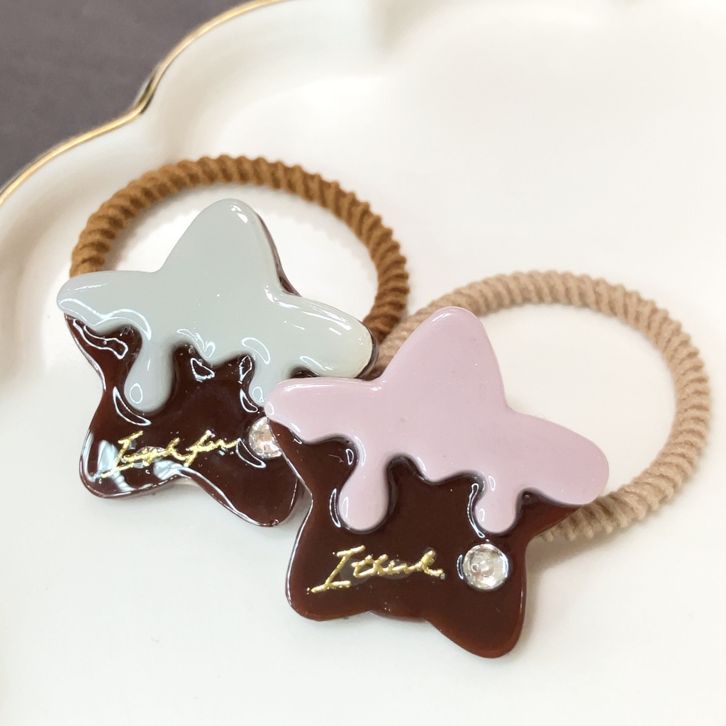 チョコレートヘアゴム